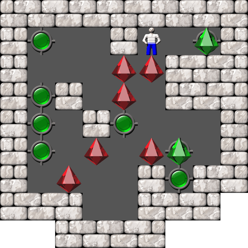 Sokoban Ionic Catalysts level 313